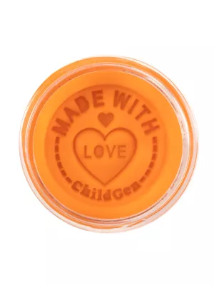 ChildGen Doğal Oyun Hamuru Turuncu Premium Kavanoz (125 gr) (1)