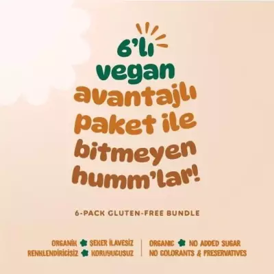 Humm Organik Grissini 6'lı Set (Zeytinli & Pancarlı) (1)