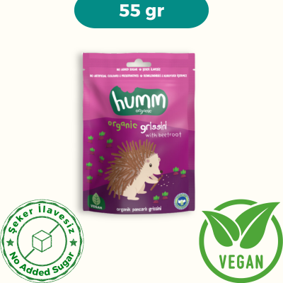 Humm Organik Pancarlı Grissini Vegan (55 gr)