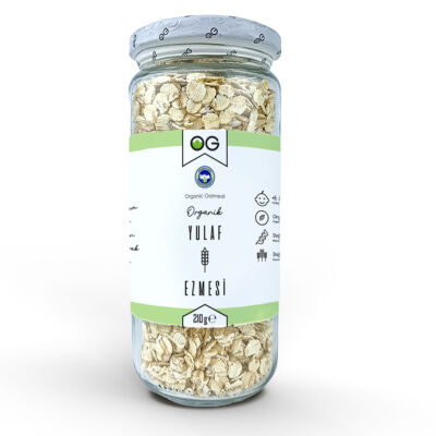 OG Natural Organik Yulaf Ezmesi 2'li Set +6 Ay (210 gr) (1)