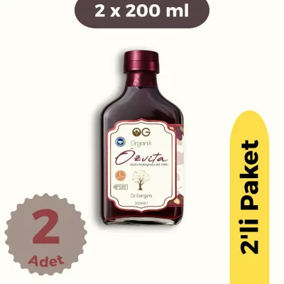 OG Natural Özvita Organik Öz Karışımı (200 ml) 2'li Set