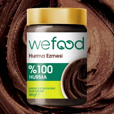 Wefood %100 Sade Hurma Ezmesi 400 Gr (1)