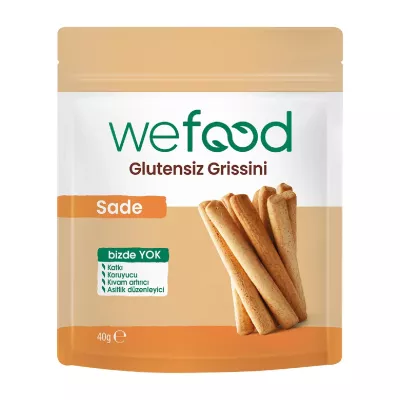 Wefood Glutensiz Sade Grissini (40 gr)