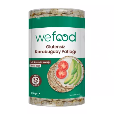Wefood Karabuğday Patlağı (100 gr)