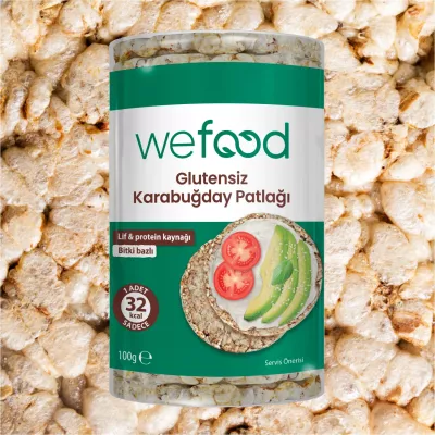 Wefood Karabuğday Patlağı (100 gr) (1)