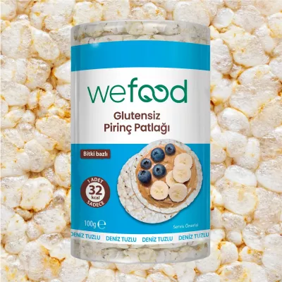 Wefood Pirinç Patlağı (100 gr) (1)