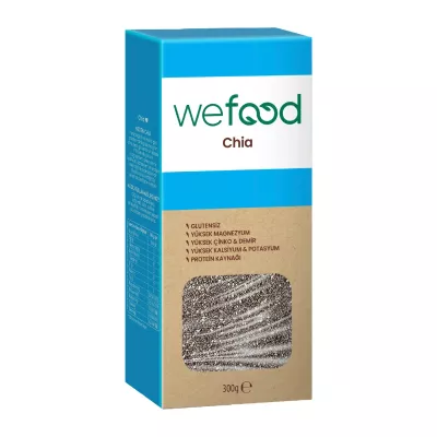 Wefood Siyah Chia (300 gr)