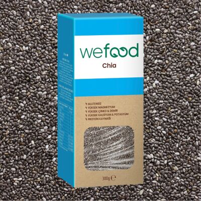 Wefood Siyah Chia (300 gr) (1)